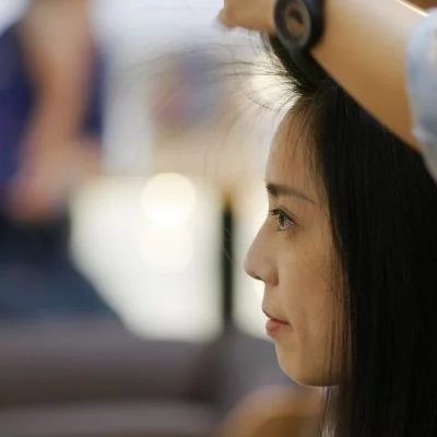 Haare schneiden Dame